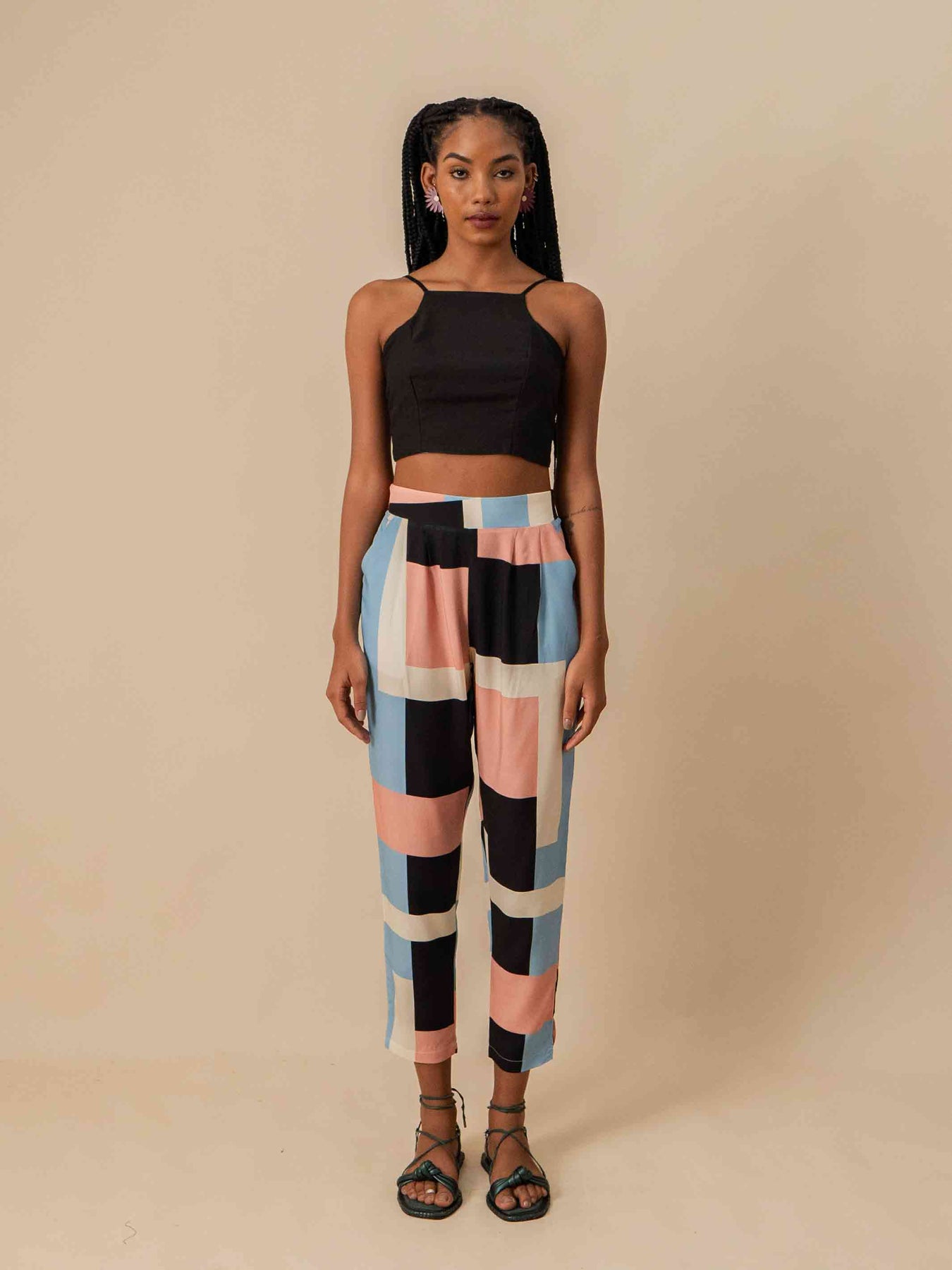 Calça Estampada Pagu DUAS Design - Main Image