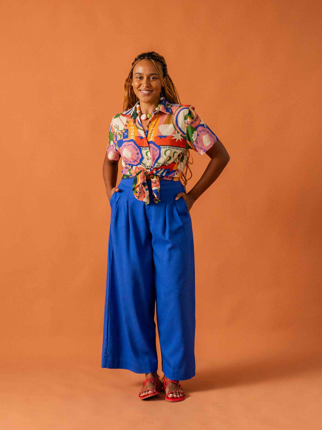 CAMISA DE BOTÃO | BATIDA DE COCO