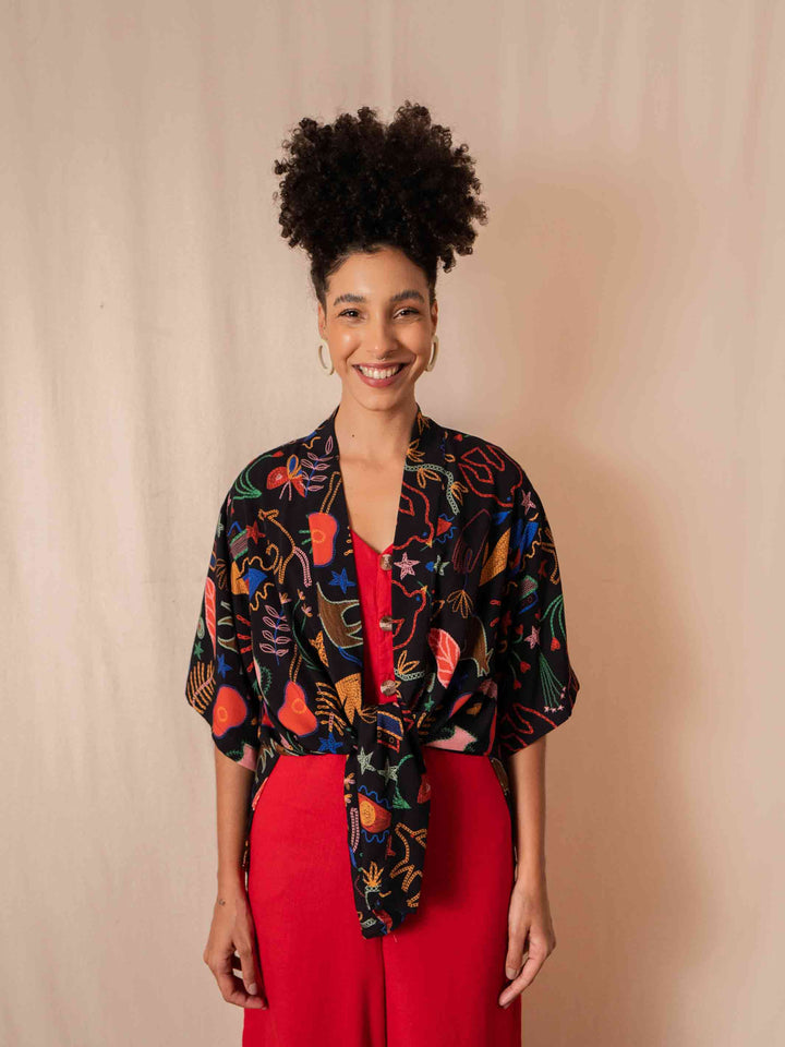 KIMONO | LINHAS DE VIOLETA