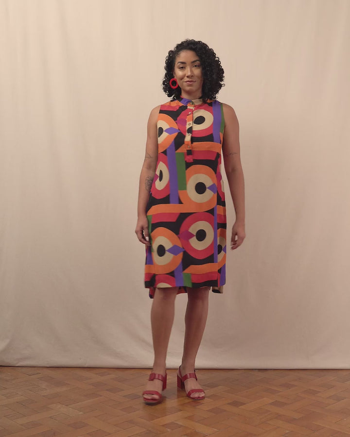 VESTIDO GOLA PADRE CURTO | GRANADO