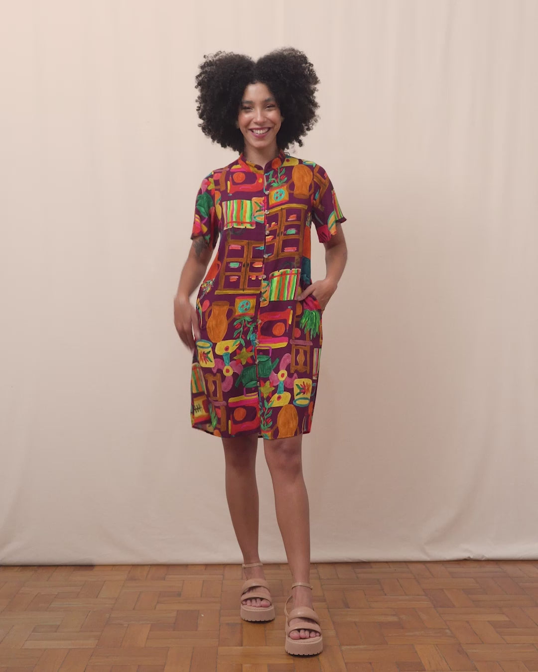 Vestido niponica | Dentro de casa
