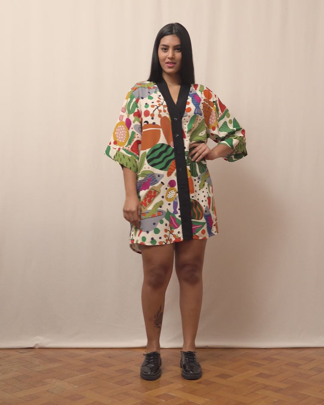 VESTIDO kIMONO RENATA | FEIRA