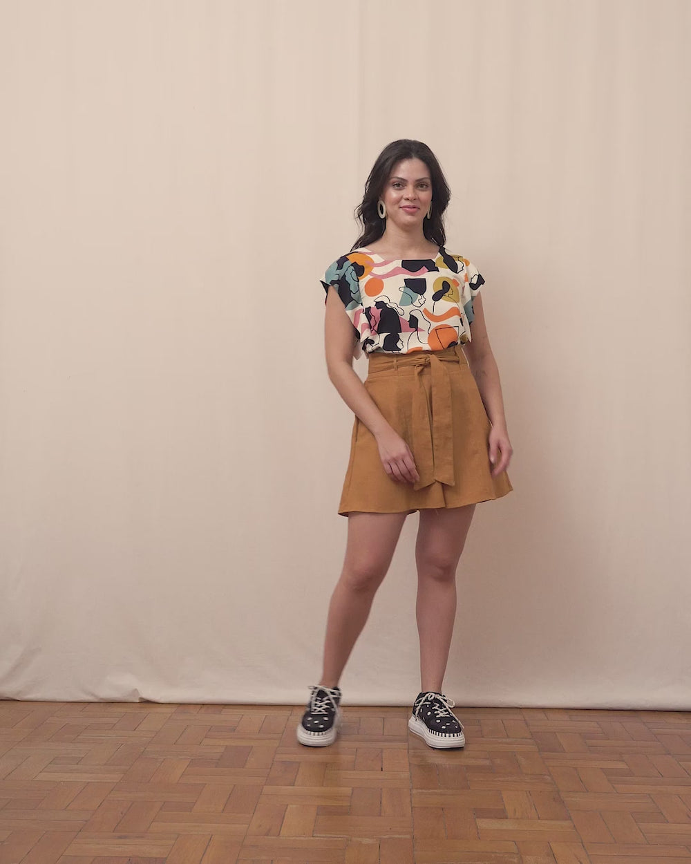 short_feminino_linho_duas_design_moda_autoral_recife_pernambuco