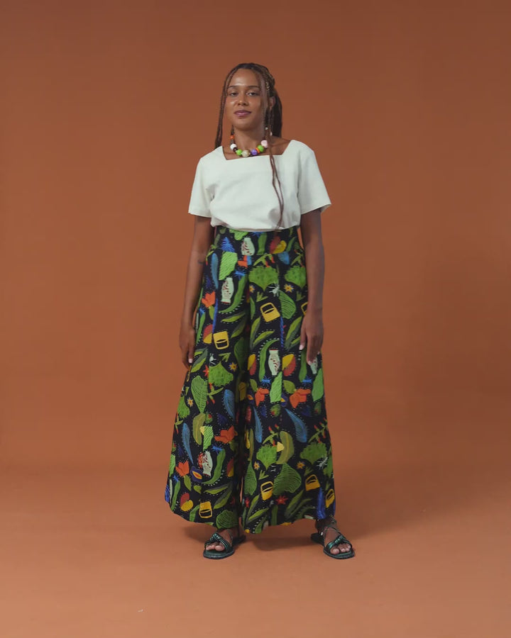 PANTALONA MARINA SLIM | ÚRSULA
