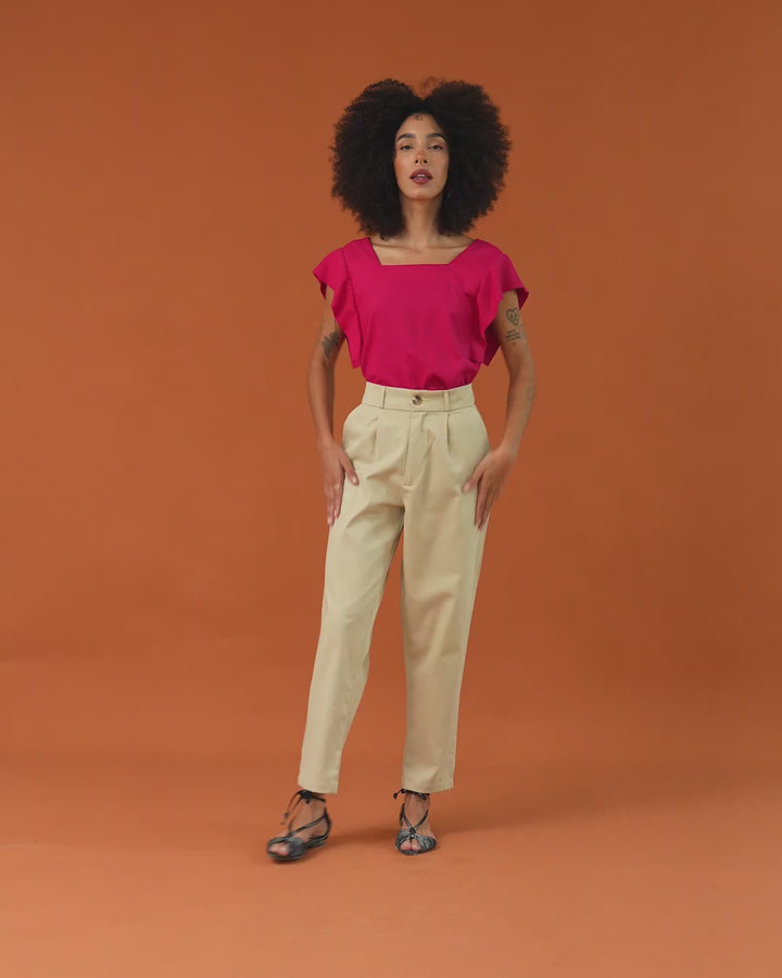 CALÇA CARROT | SARJA