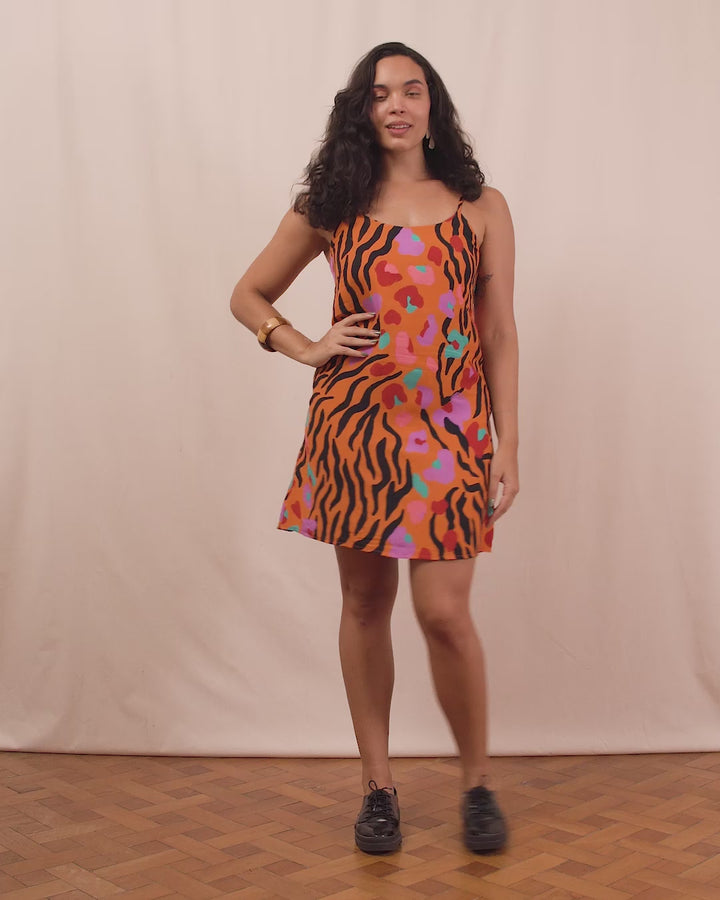 Vestido Marina | Animal print