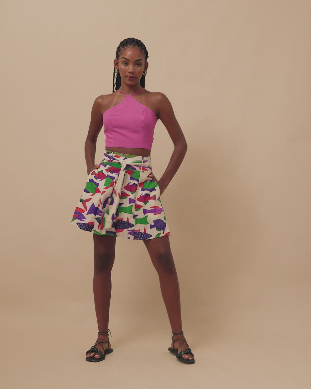 short_feminino_estampado_duas_design_moda_autoral_recife_pernambuco