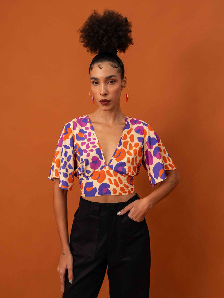 Top Nina | Onça pintada Off