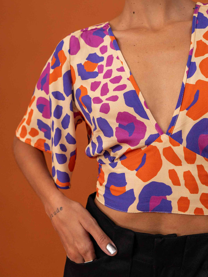 Top Nina | Onça pintada Off