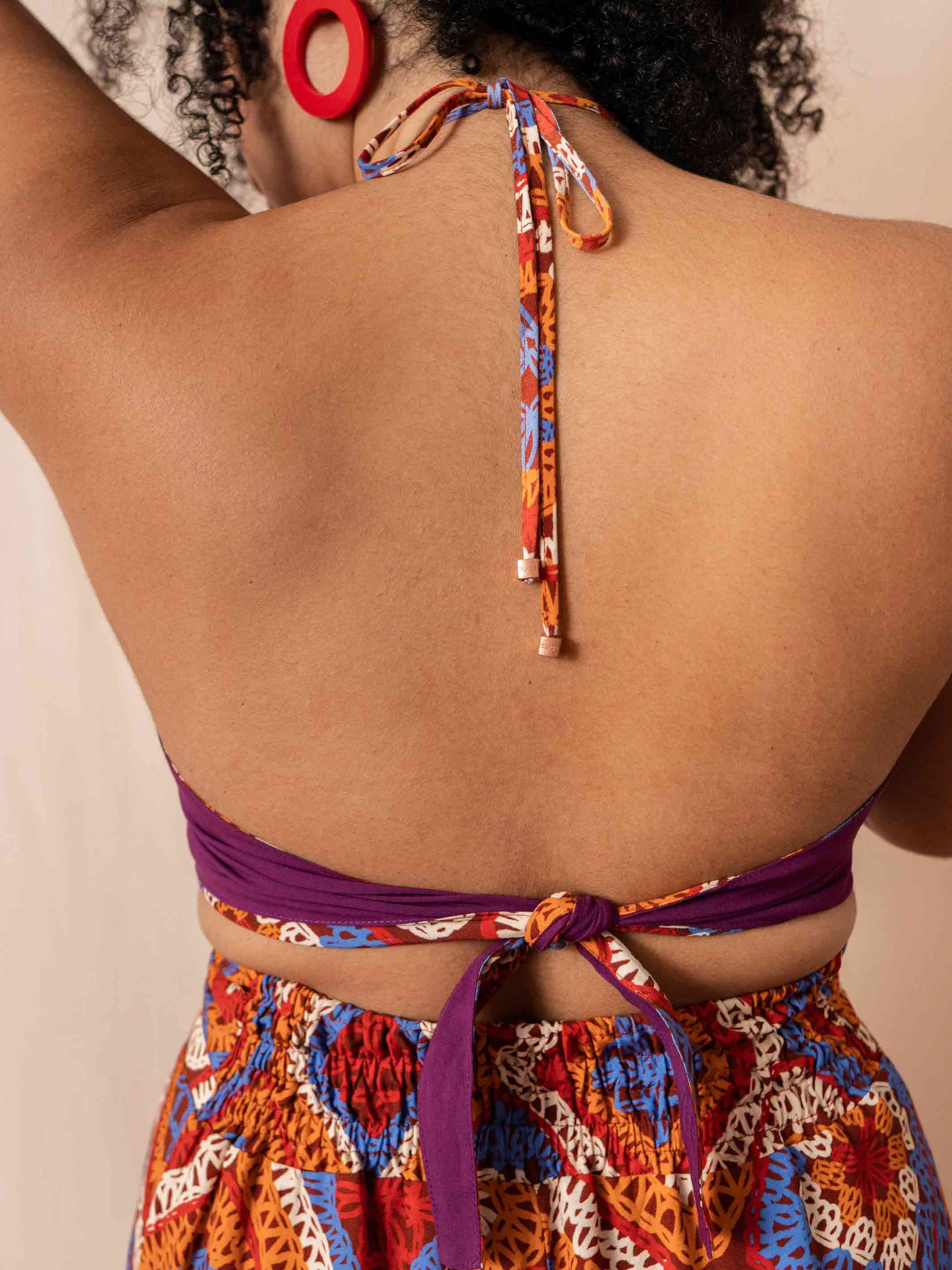 Top dupla face estampado | DUAS design