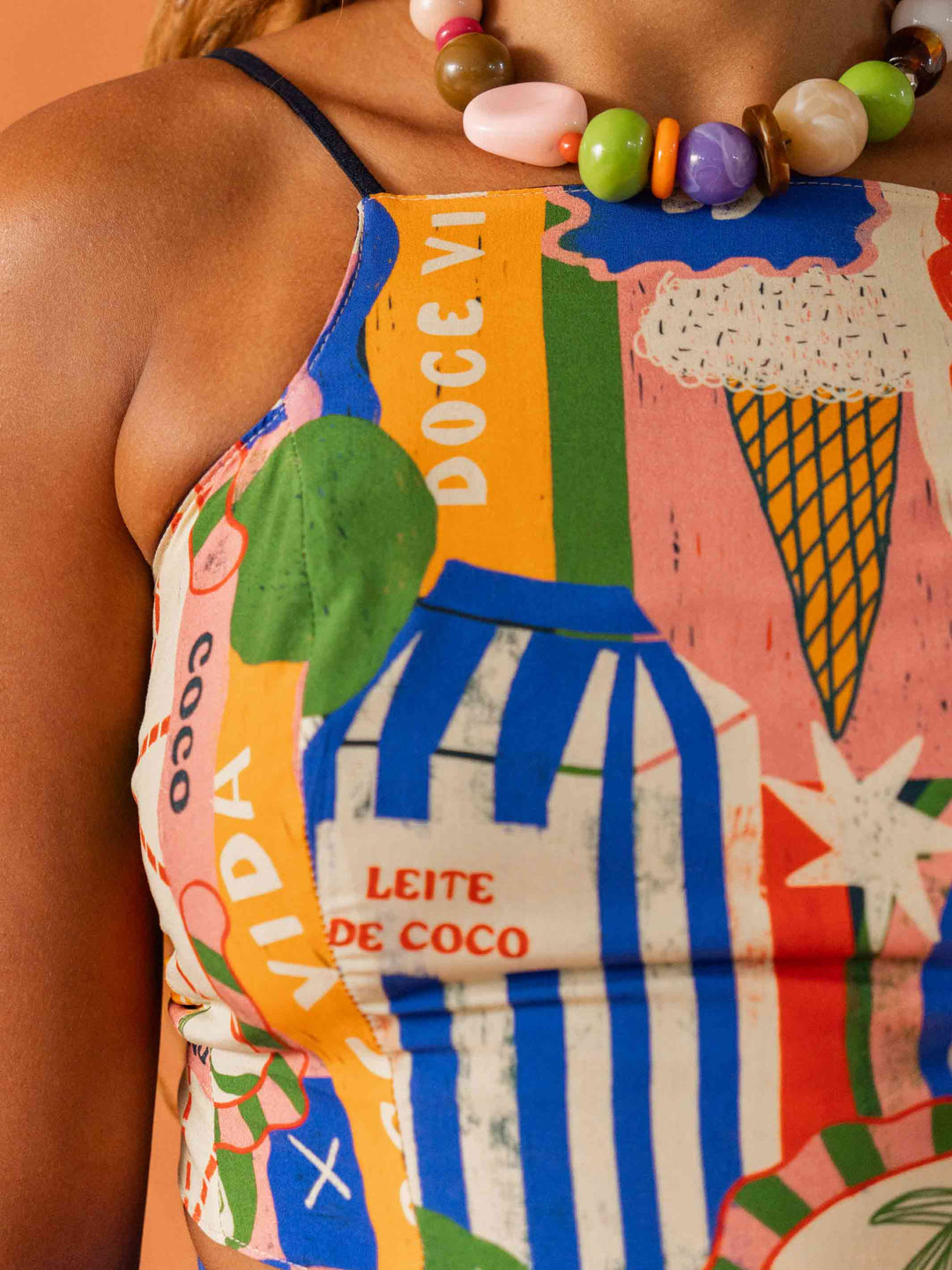 TOP LAÇO | BATIDA DE COCO