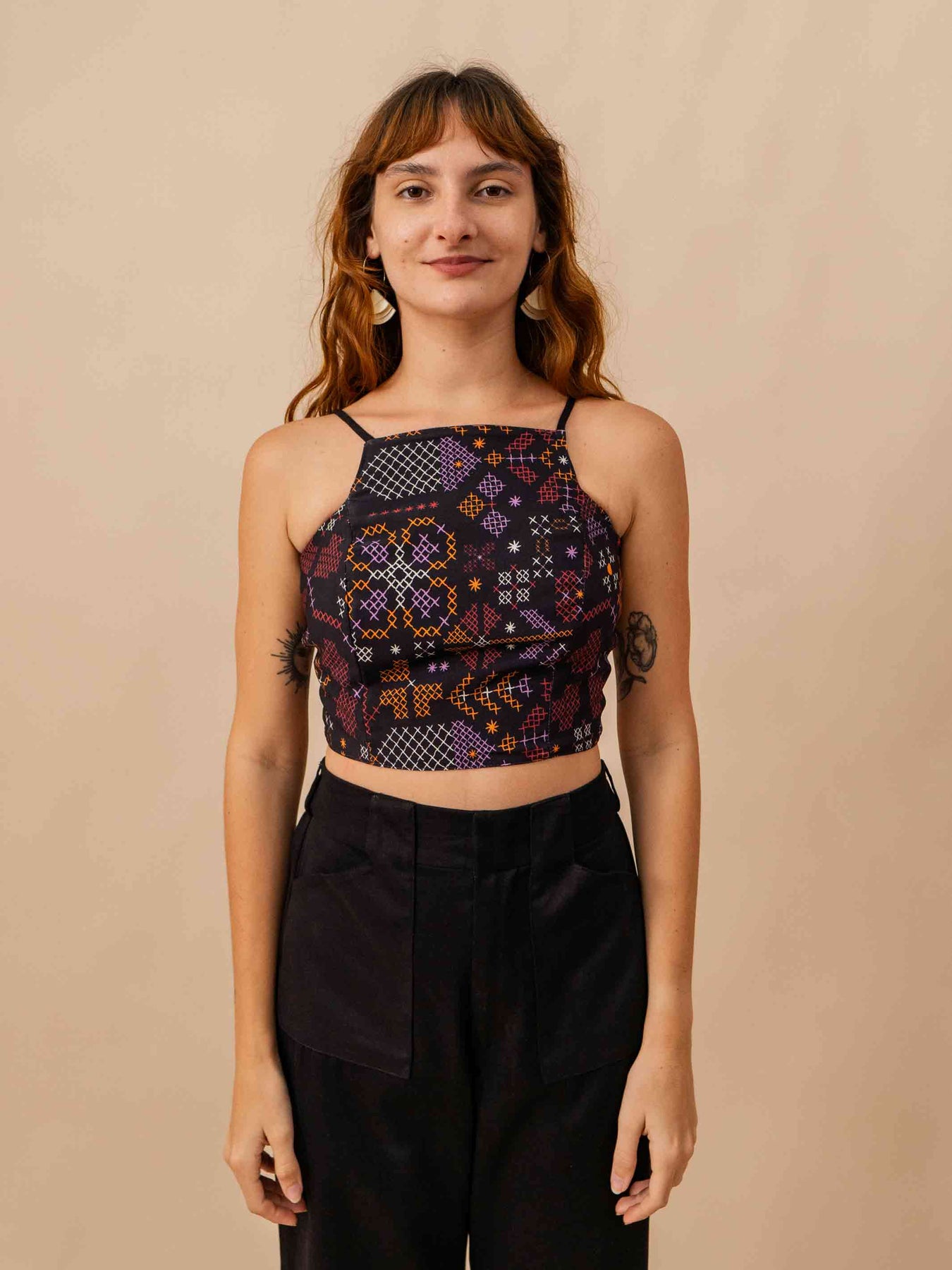 トップス PERVERZE 24SS Double Strap Tank Top PERVERZE（パーバーズ）の「Double Strap Tank Top（タンクトップ