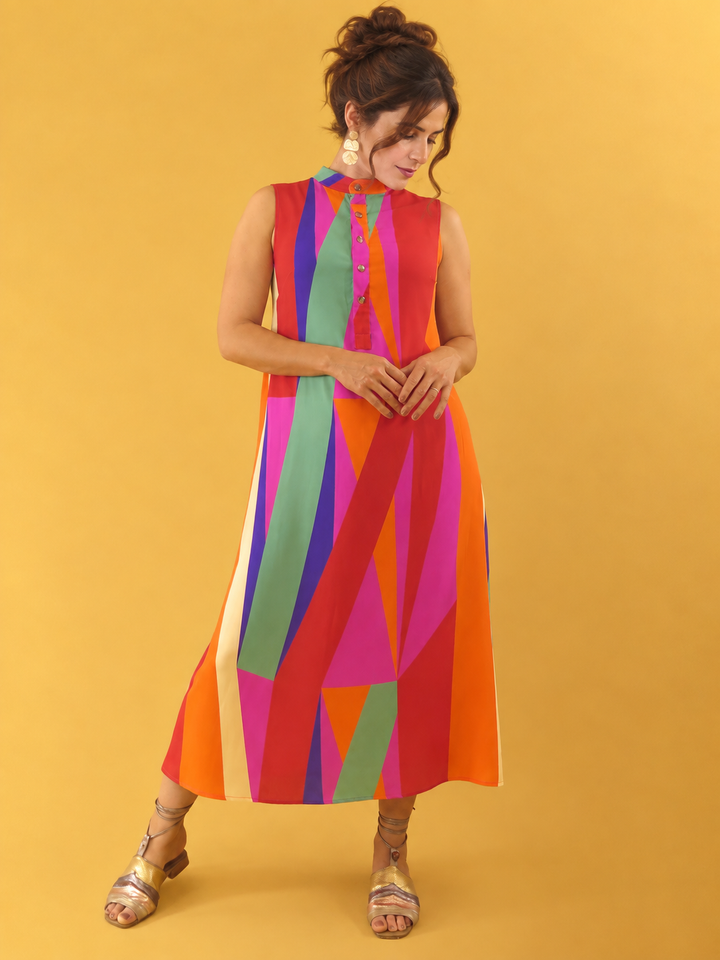 VESTIDO GOLA PADRE TORRES