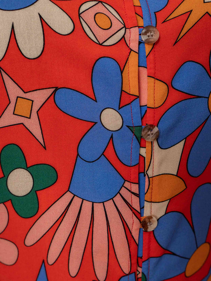 VESTIDO NIPÔNICA CURTO | PASTORIL