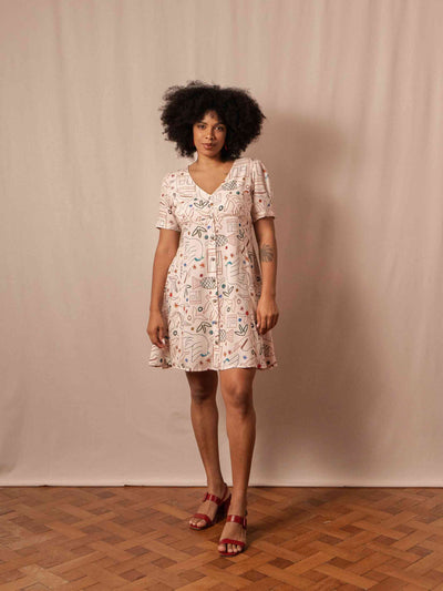 VESTIDO DAI CURTO | BORDADO