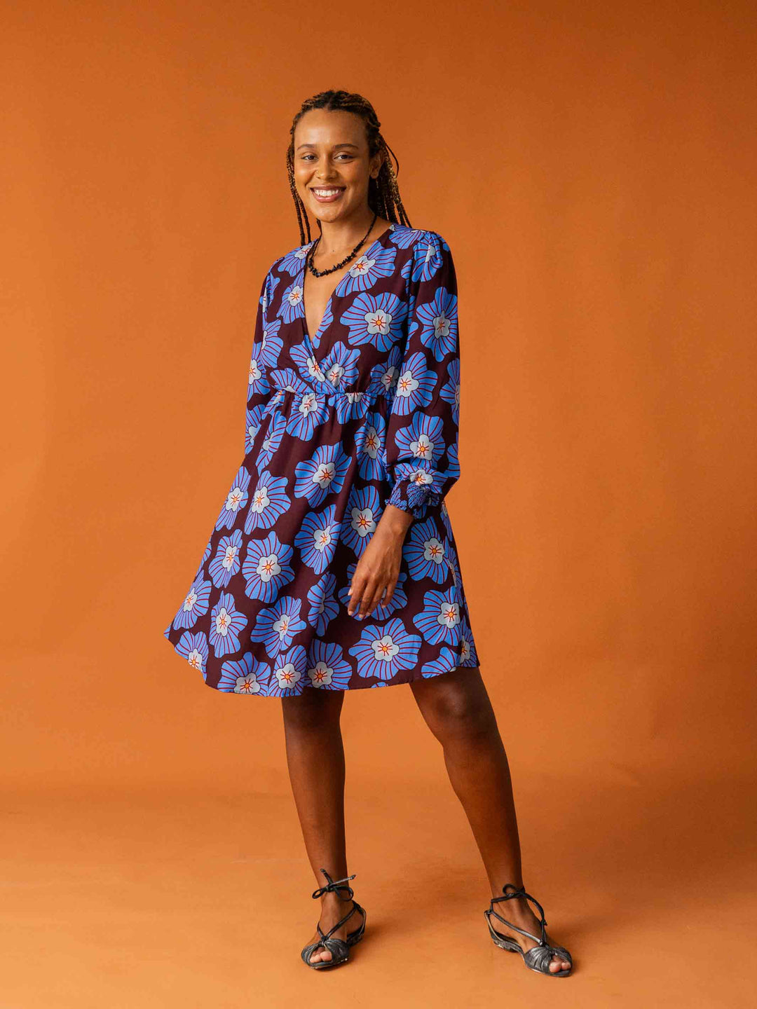 VESTIDO TRANSPASSADO CURTO | CLARISSA