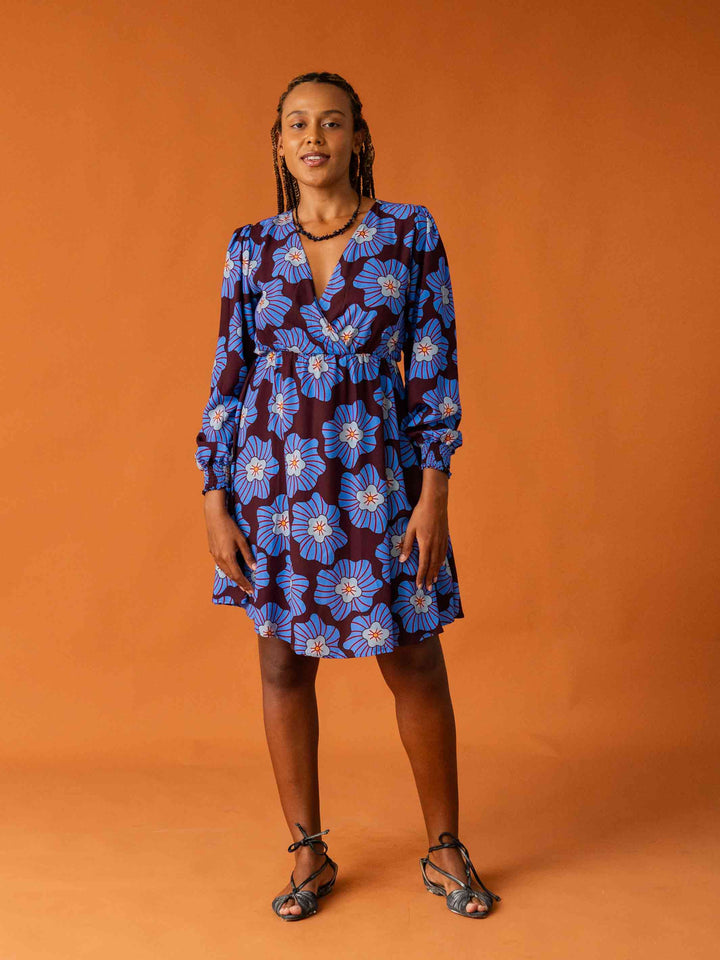 VESTIDO TRANSPASSADO CURTO | CLARISSA