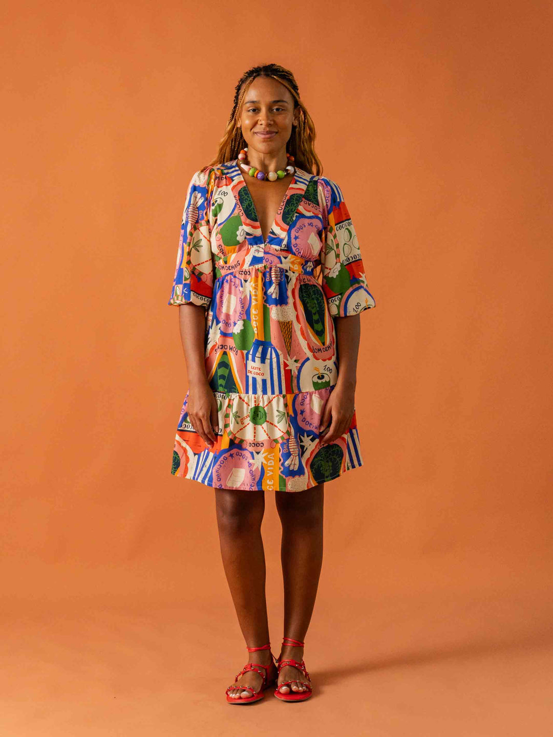 VESTIDO ELIZ | BATIDA DE COCO