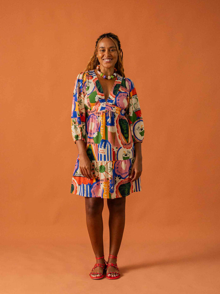 VESTIDO ELIZ | BATIDA DE COCO