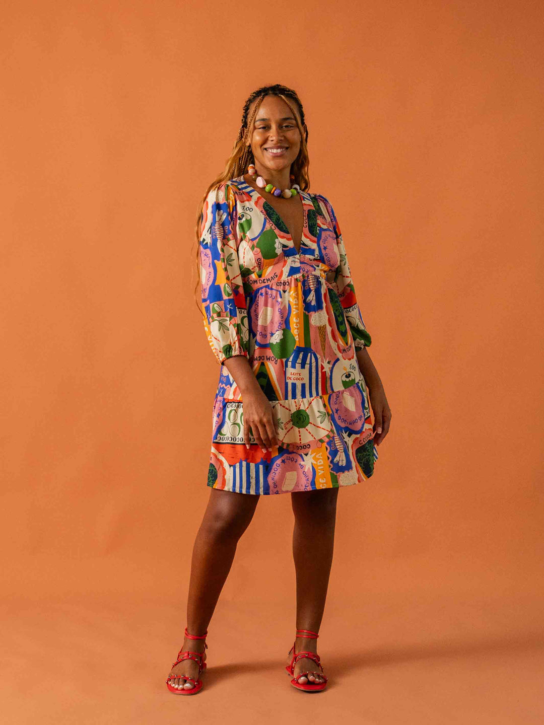 VESTIDO ELIZ | BATIDA DE COCO
