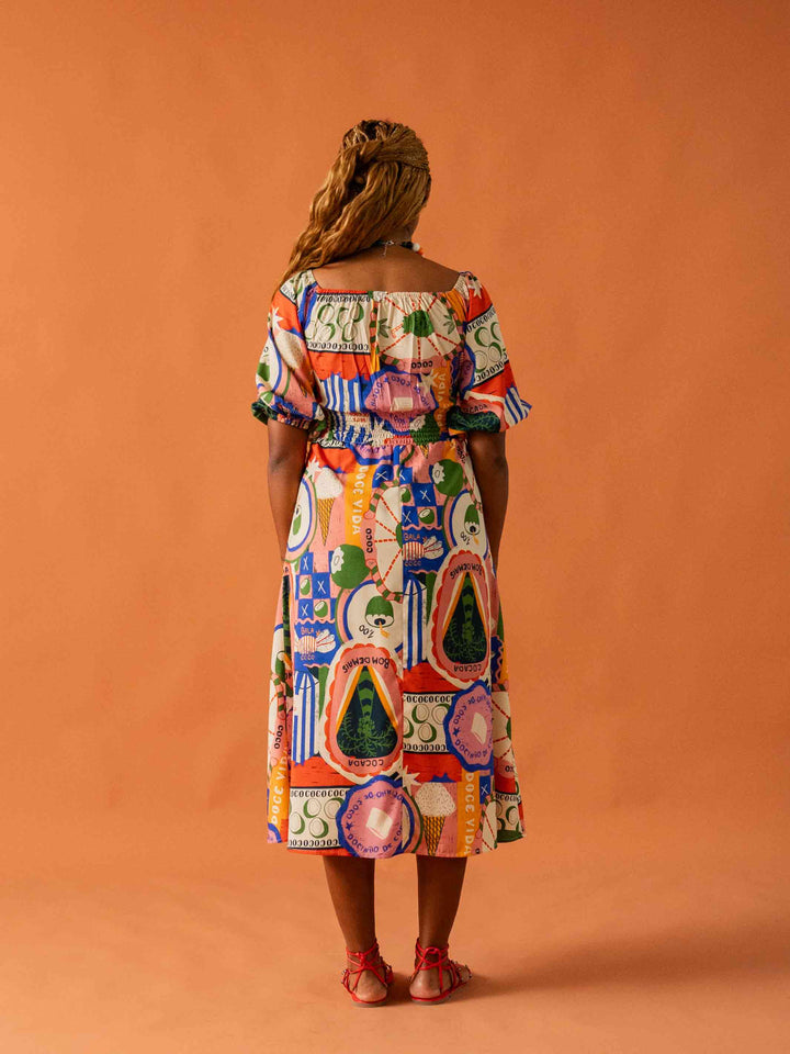 VESTIDO MANUELA | BATIDA DE COCO