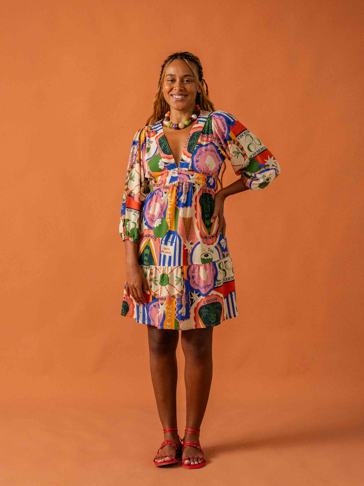 VESTIDO ELIZ | BATIDA DE COCO