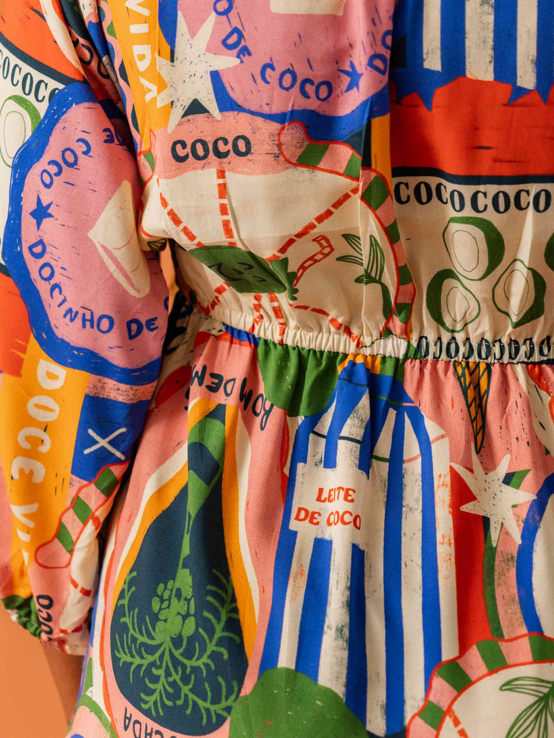VESTIDO ELIZ | BATIDA DE COCO