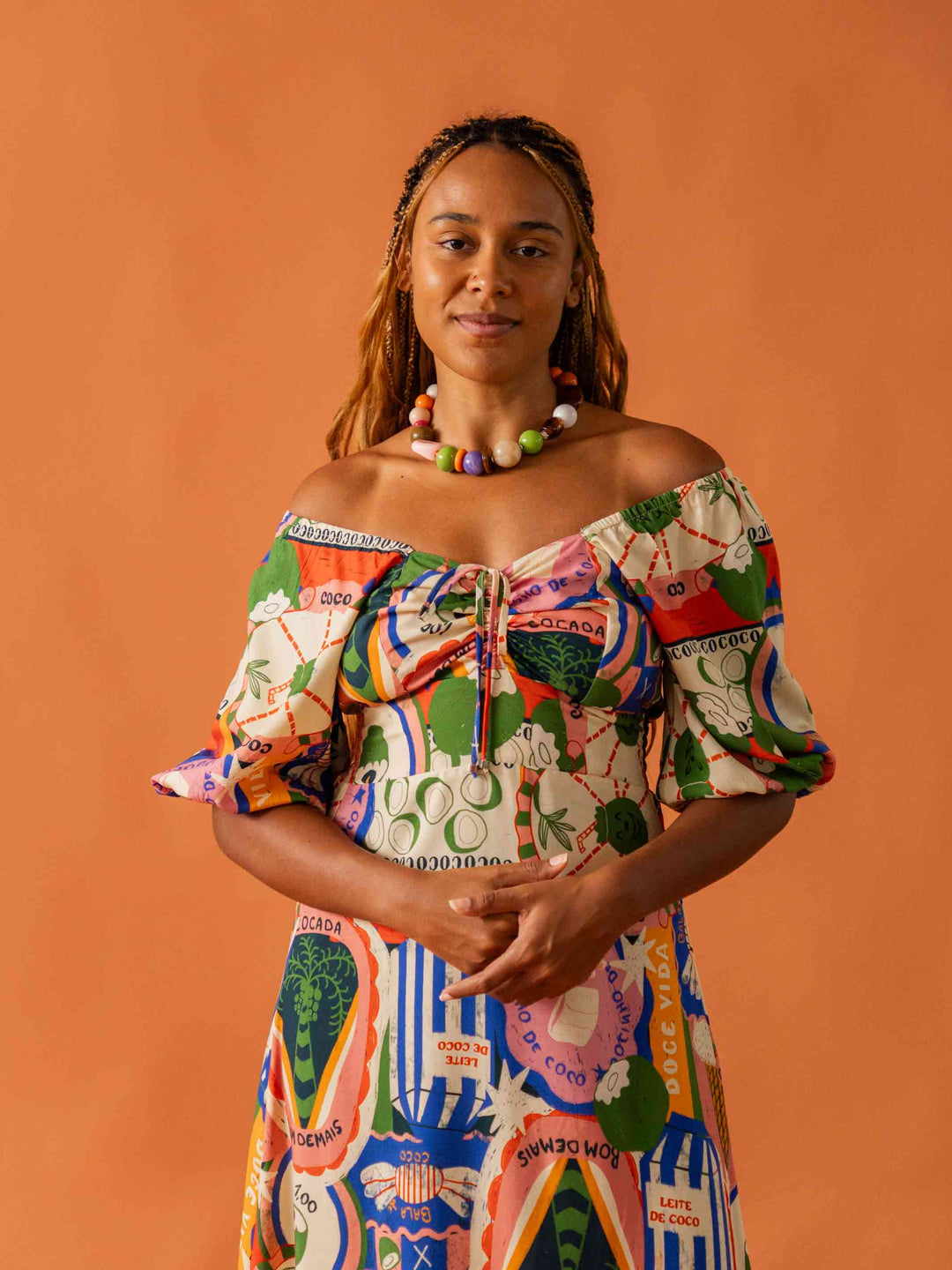 VESTIDO MANUELA | BATIDA DE COCO