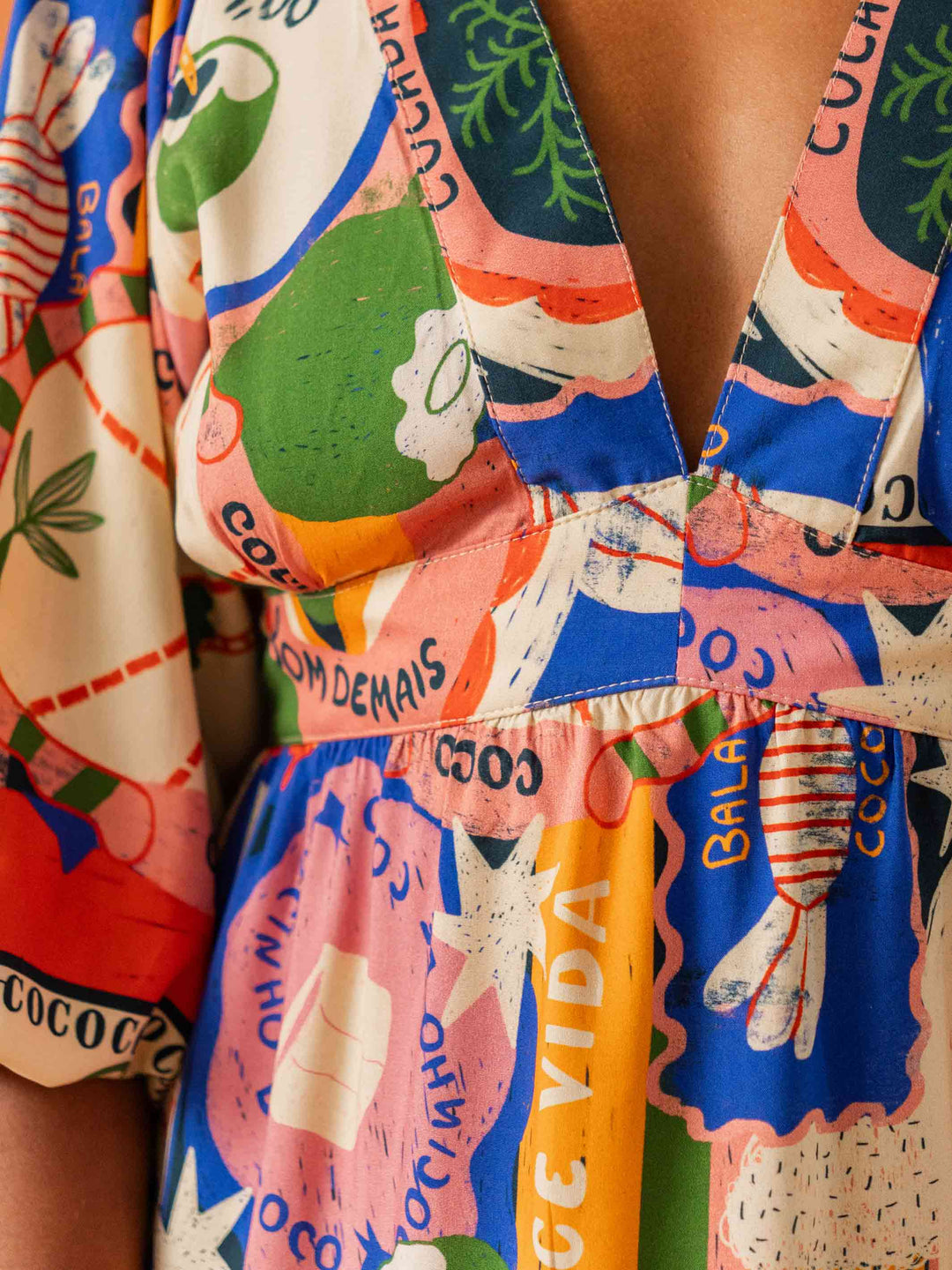 VESTIDO ELIZ | BATIDA DE COCO