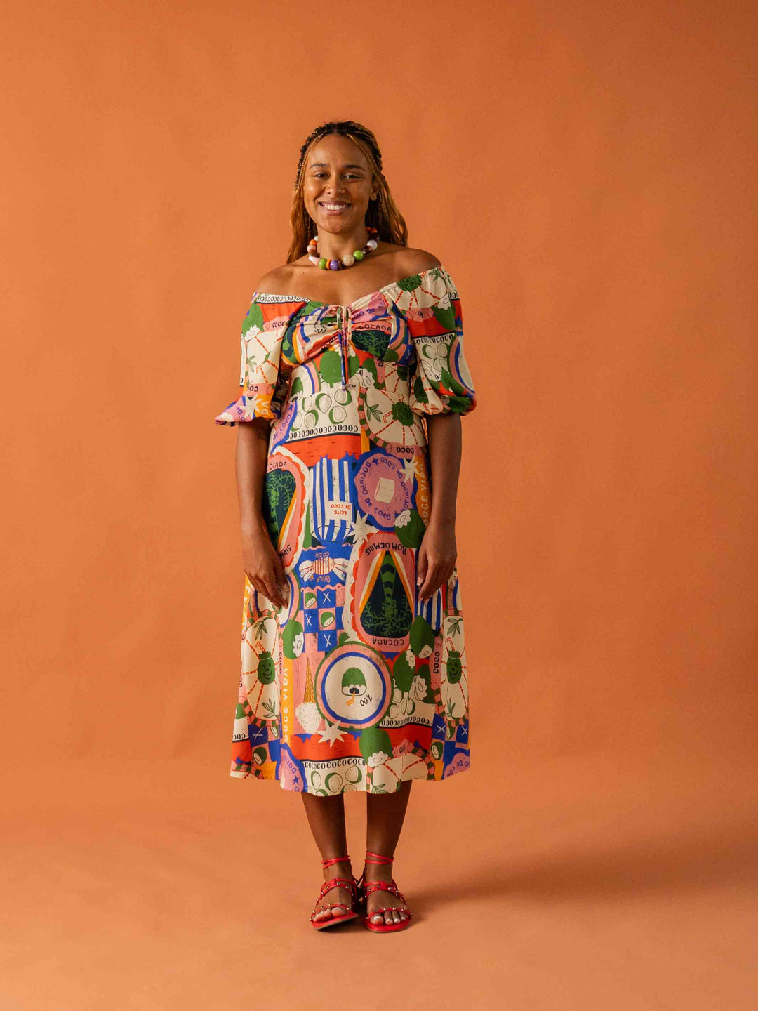 VESTIDO MANUELA | BATIDA DE COCO