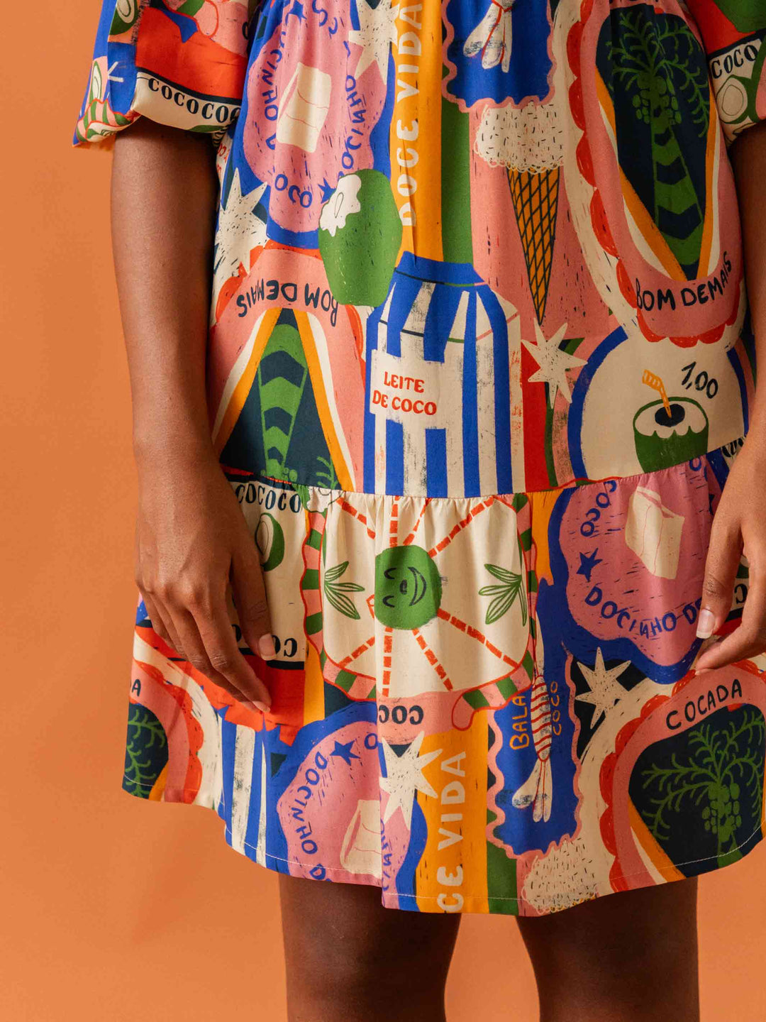 VESTIDO ELIZ | BATIDA DE COCO
