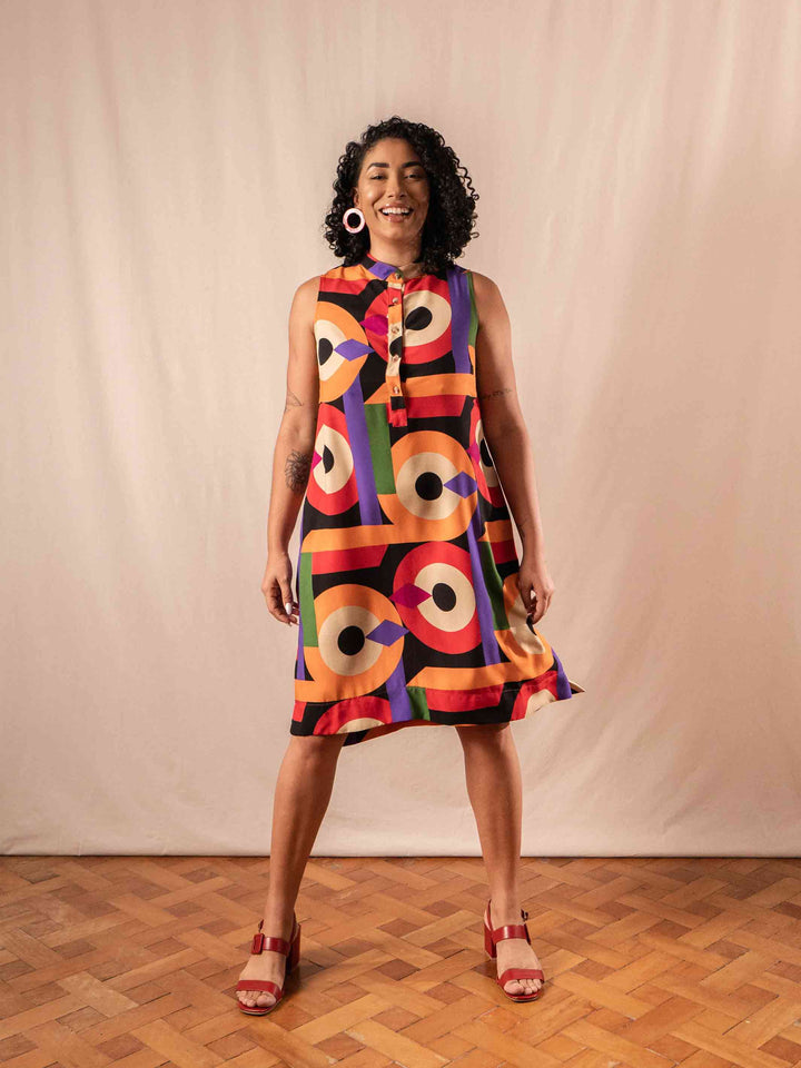 VESTIDO GOLA PADRE CURTO | GRANADO