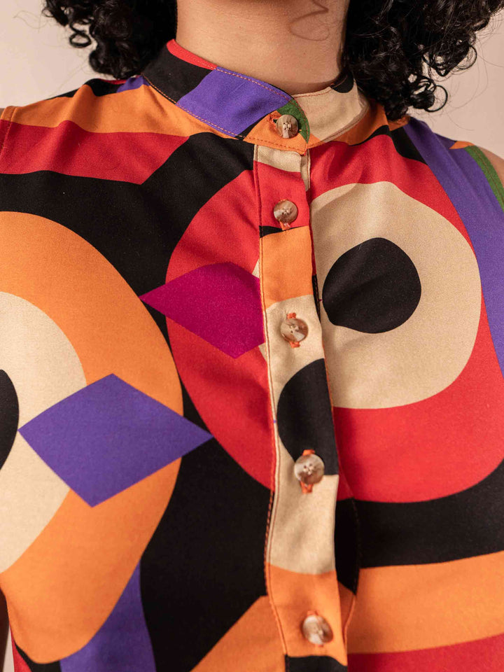 VESTIDO GOLA PADRE CURTO | GRANADO
