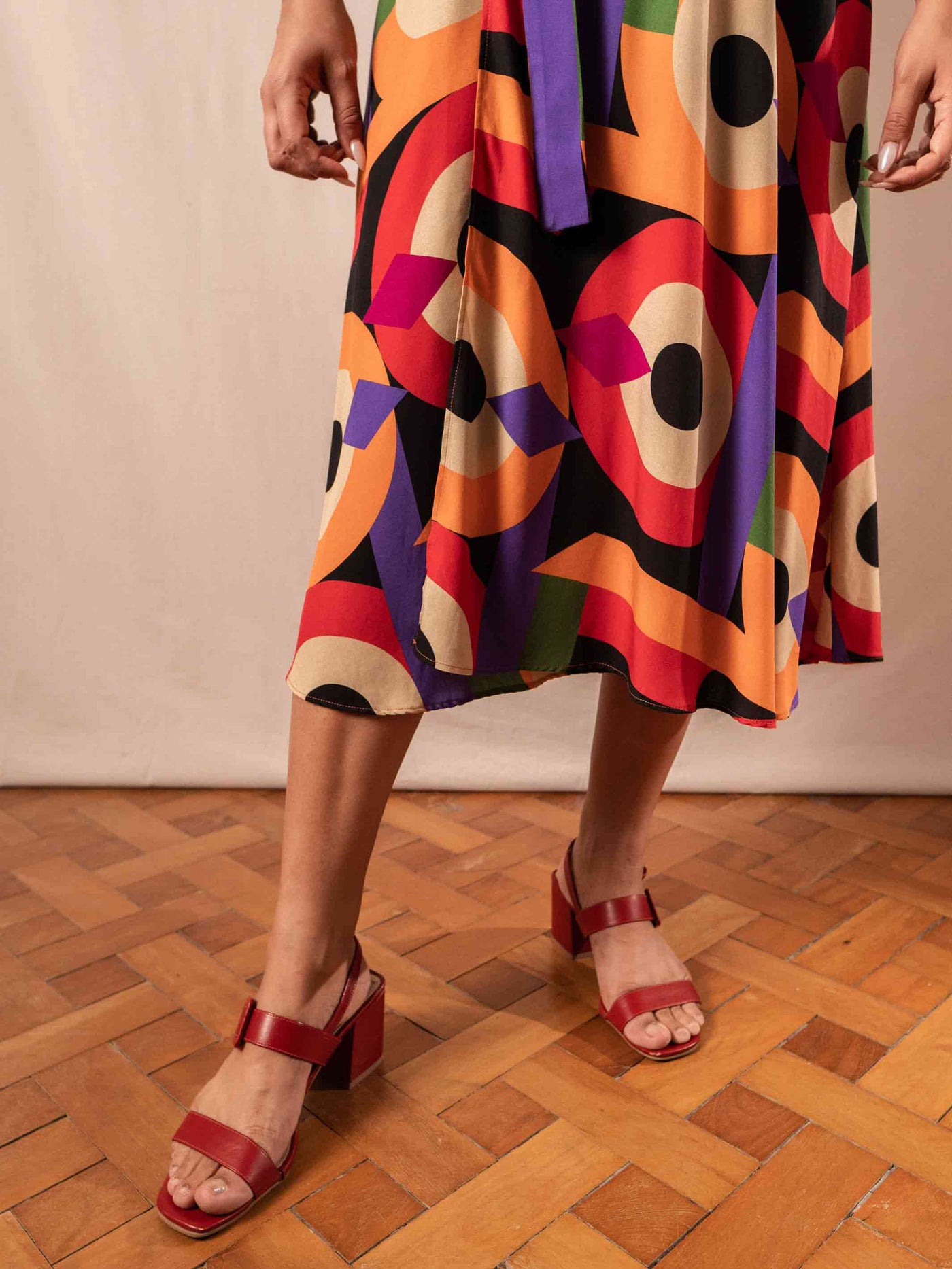 VESTIDO TRANSPASSADO | GRANADO