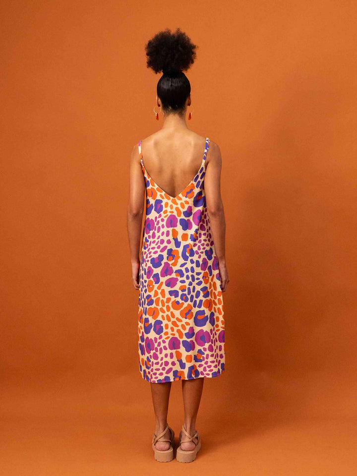 Vestido Hayla | Onça pintada Off
