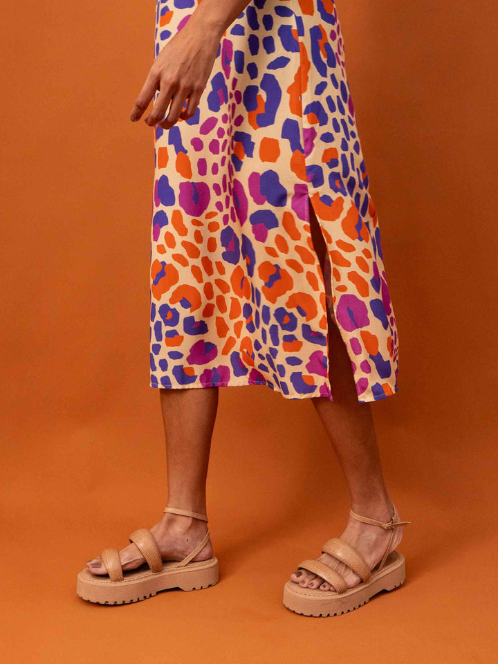 Vestido Hayla | Onça pintada Off