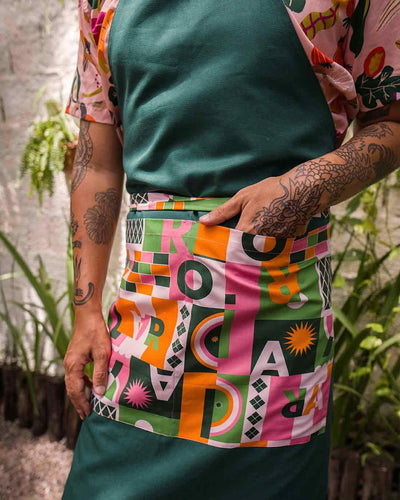 aventa de cozinha estampado confortável