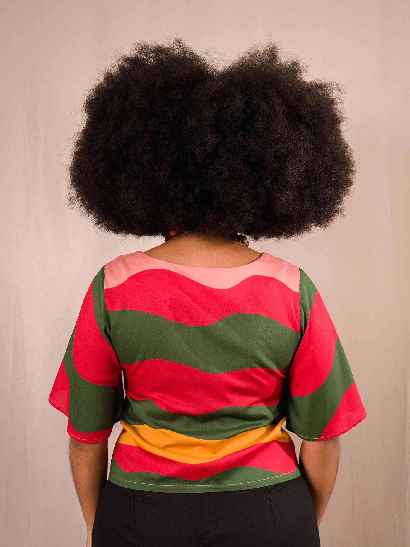 blusa estampada feminina duas design moda autoral