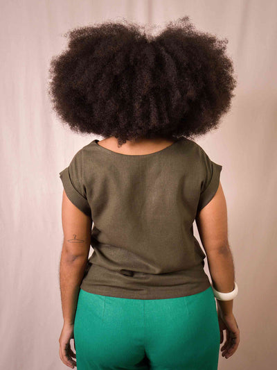 Blusa Canoa | Linho