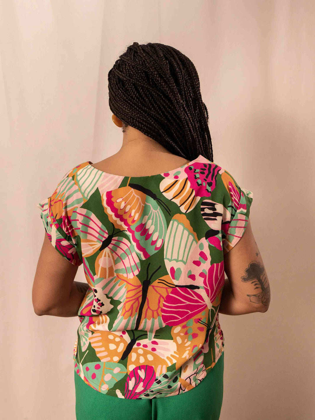 BLUSA CANOA | BORBOLETAS