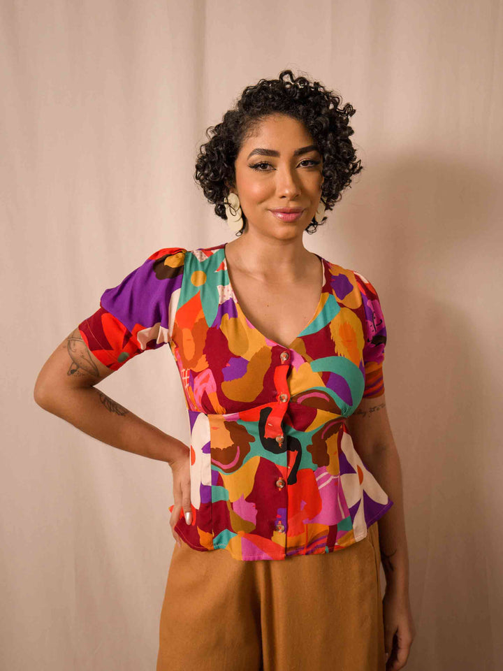 Blusa Dai | Mulheres de Almodóvar