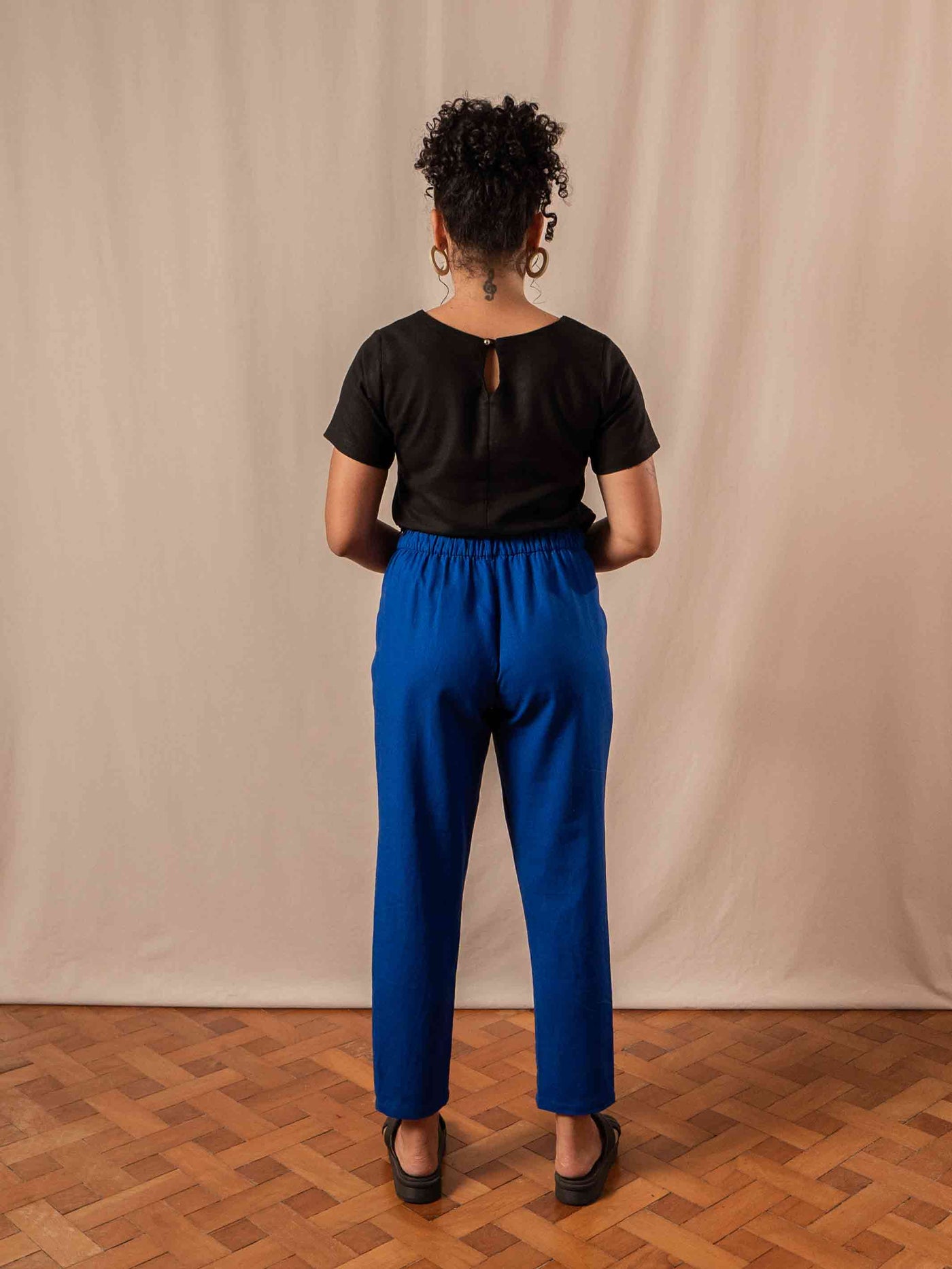Calça carrot | linho