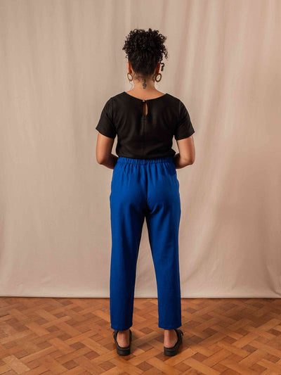 Calça carrot | linho