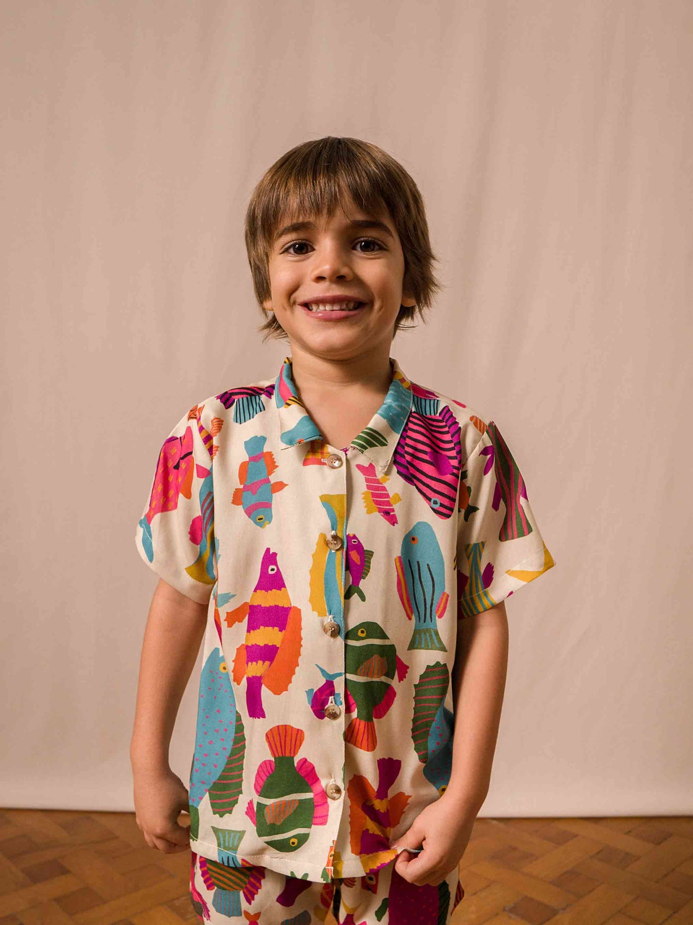 CAMISA INFANTIL | PEIXES