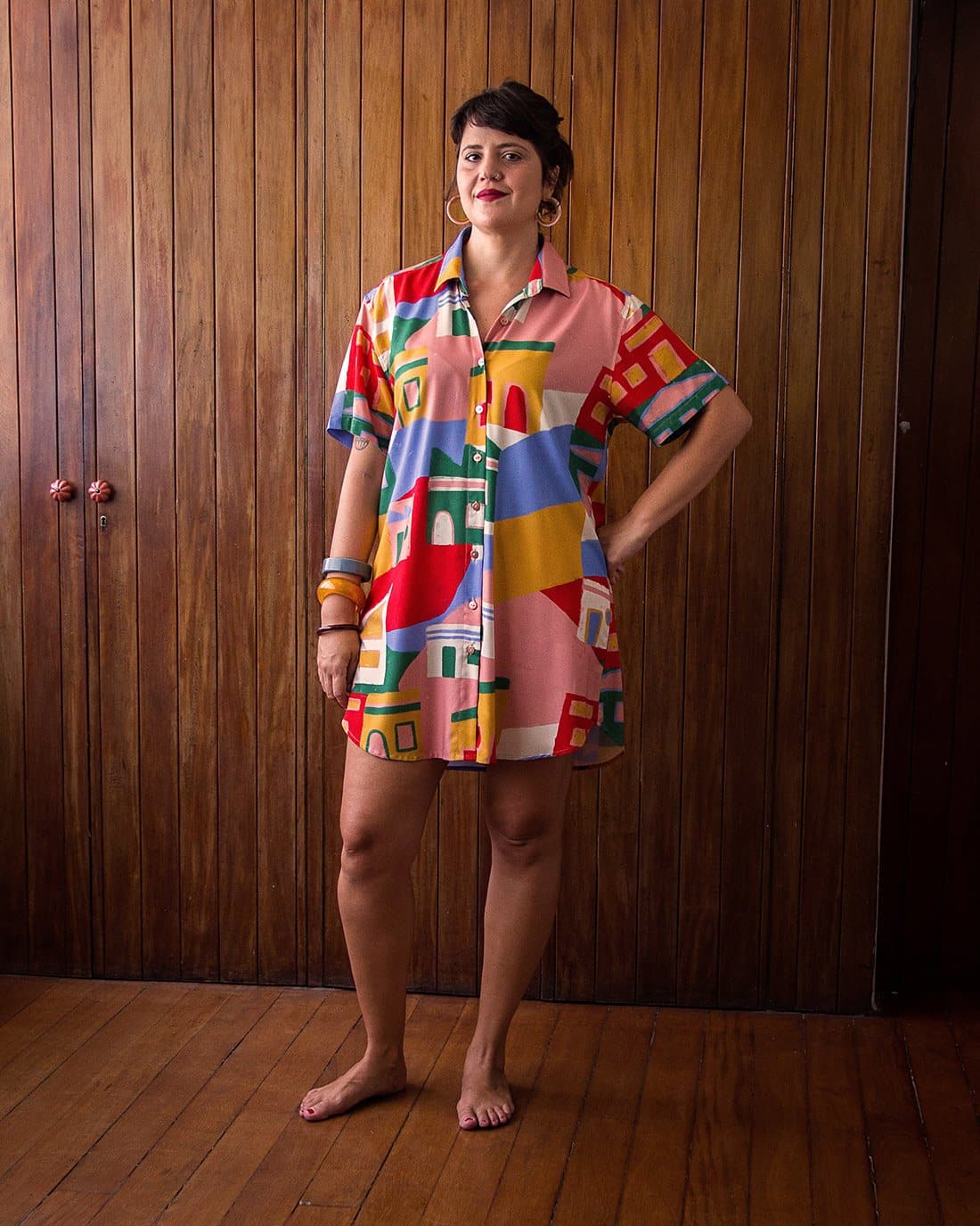 Chemise Lia curto | Fachadas