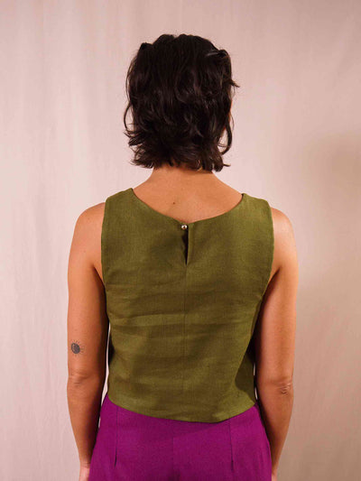 cropped_regata_linho_verde-oliva_duas-design_moda-autoral