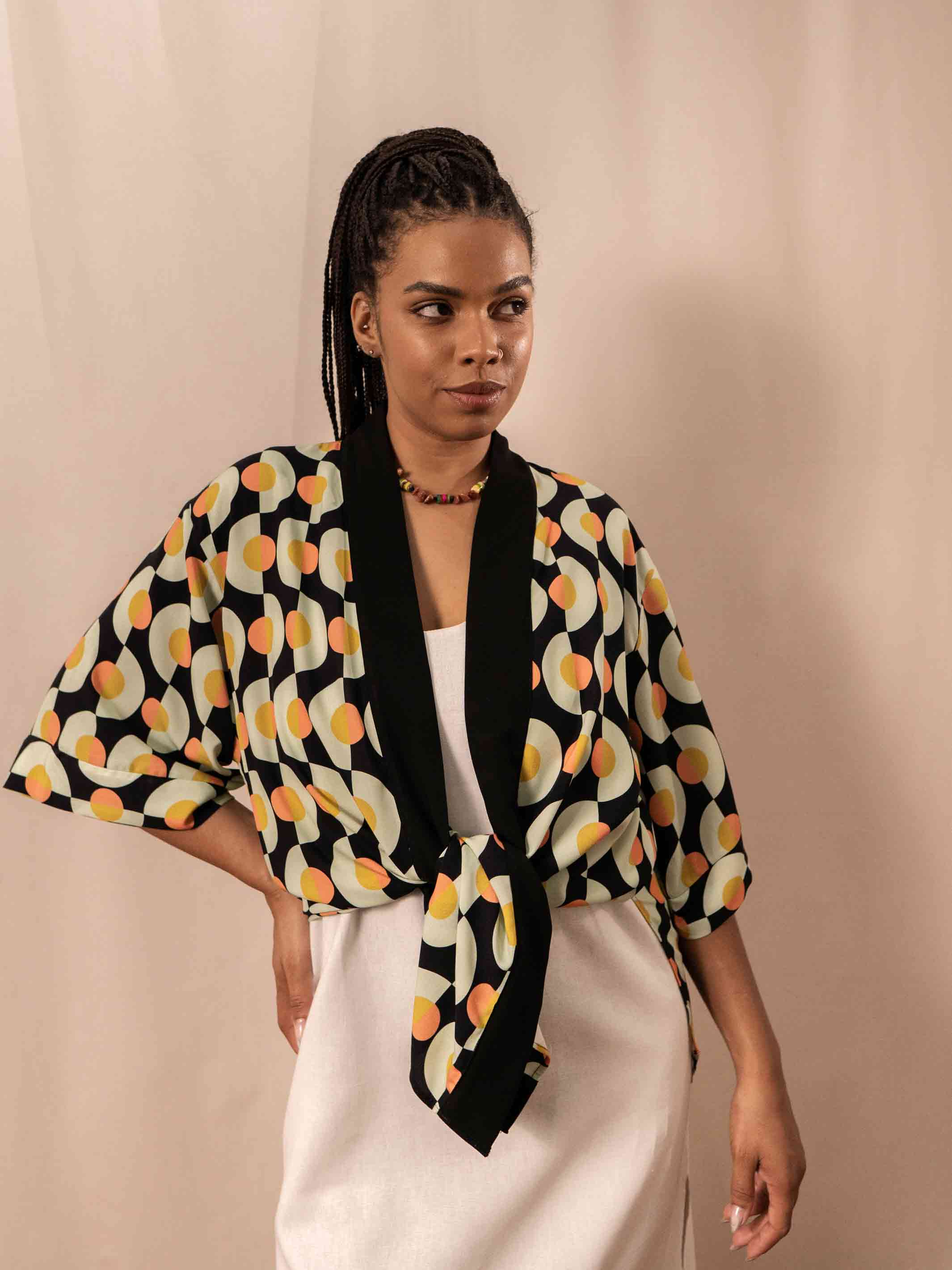 Kimono Feminino Estampado Elza DUAS DESIGN