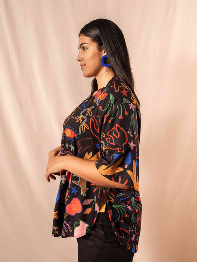KIMONO | LINHAS DE VIOLETA