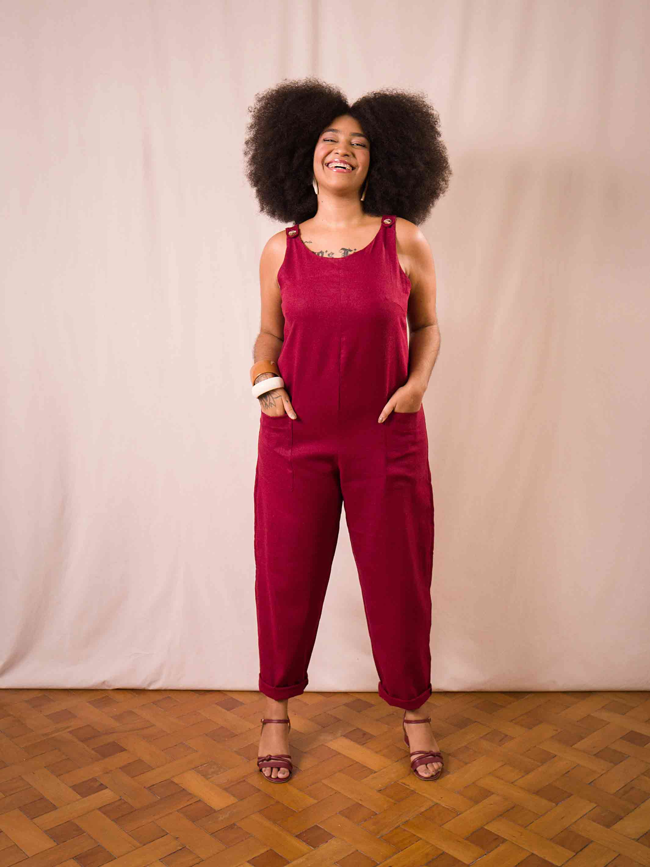 Fabrica de sale macacão feminino
