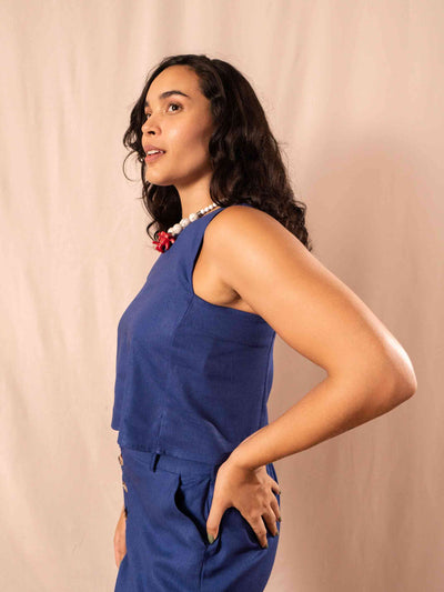 Cropped Maya | Linho